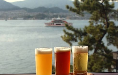 Beer miyajima japan