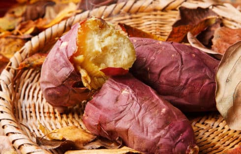 Yaki Imo (roasted sweet potatoes)