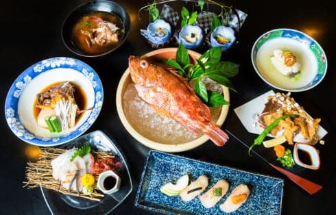 Japanese Kaiseki meal