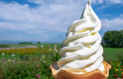 soft-serve ice cream