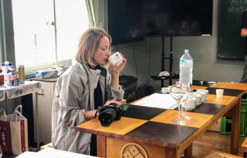 Gakkogura in Sado Sake Tasing Cindy Bissig